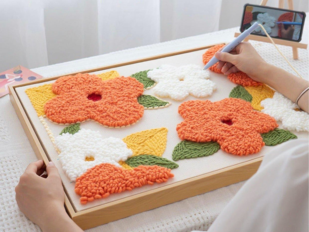 Punch Needle Styles: Looped, Flat, or Mixed?