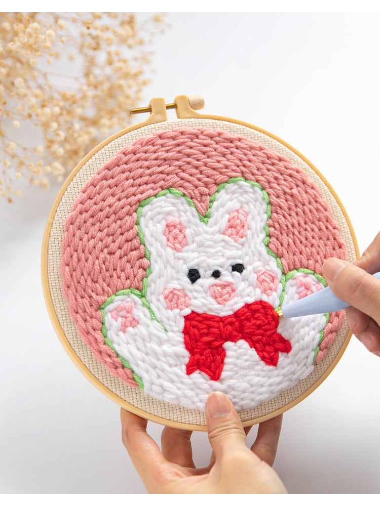 Punch Needle DIY Kit β Beginner Friendly Craft Set, Handmade Gift for Boyfriend