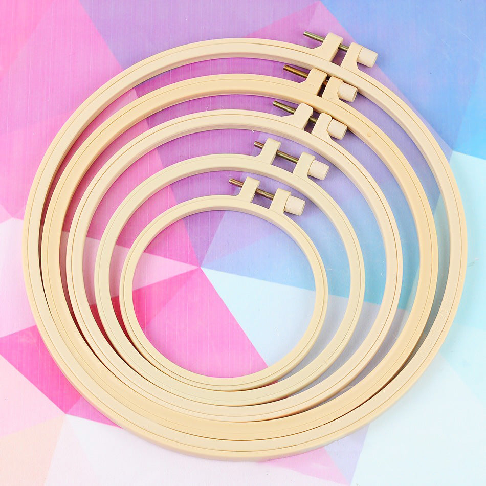 🎋Bamboo Style Embroidery Hoop