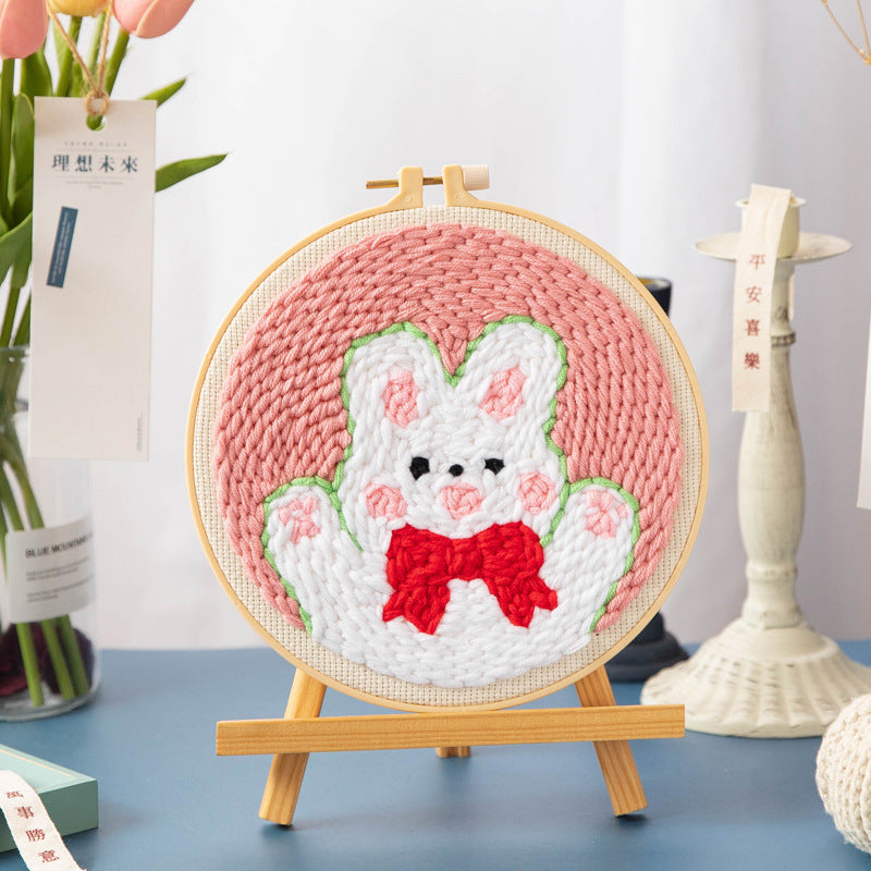 Punch Needle DIY Kit – Beginner Friendly Craft Set, Handmade Gift for Boyfriend